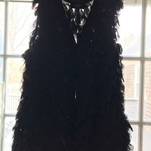 Dash kardashian vest amazing fluttering petals